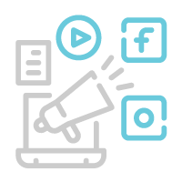 Imagen Icono Marketing digital